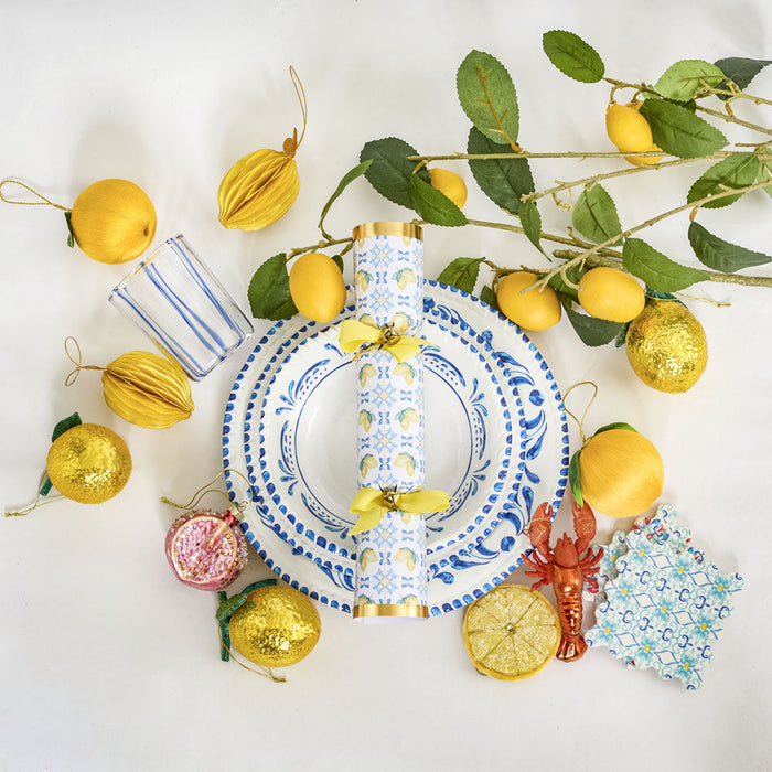 Sugared Pomegranate Decorations - Set of 3