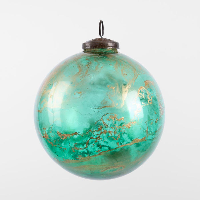 Emerald Wash Bauble 2 pcs