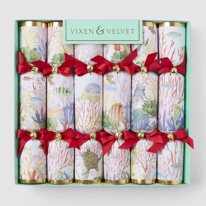 Coral Mystery Crackers ¨C Box of 6