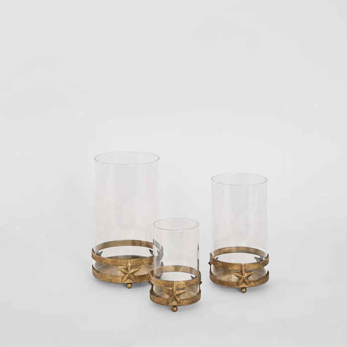 Golden Star Candle Stands