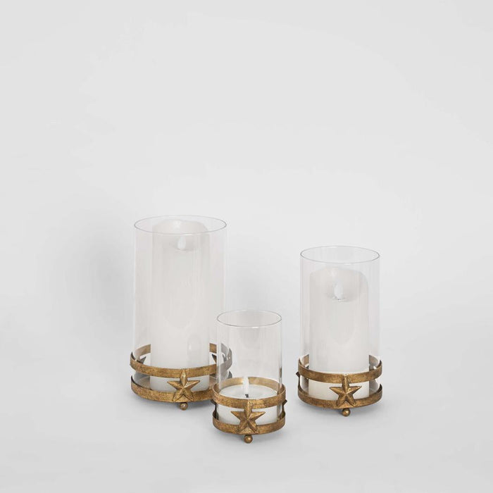 Golden Star Candle Stands