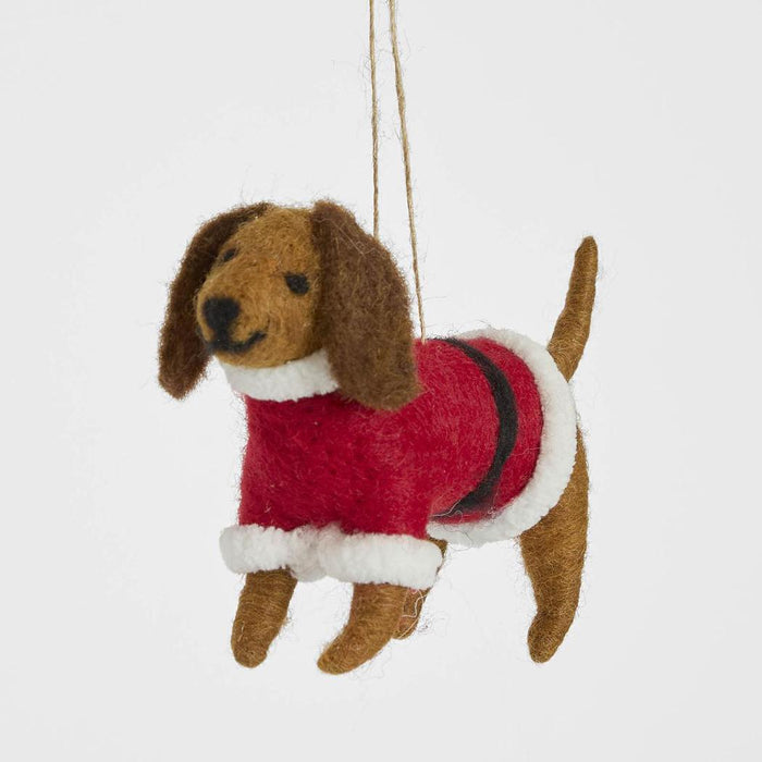 Sossie the Hanging Dog Tree Decoration