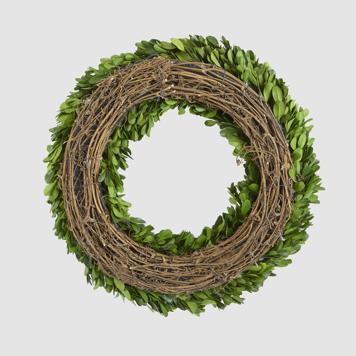 Preserved Boxwood Wreath 35cm