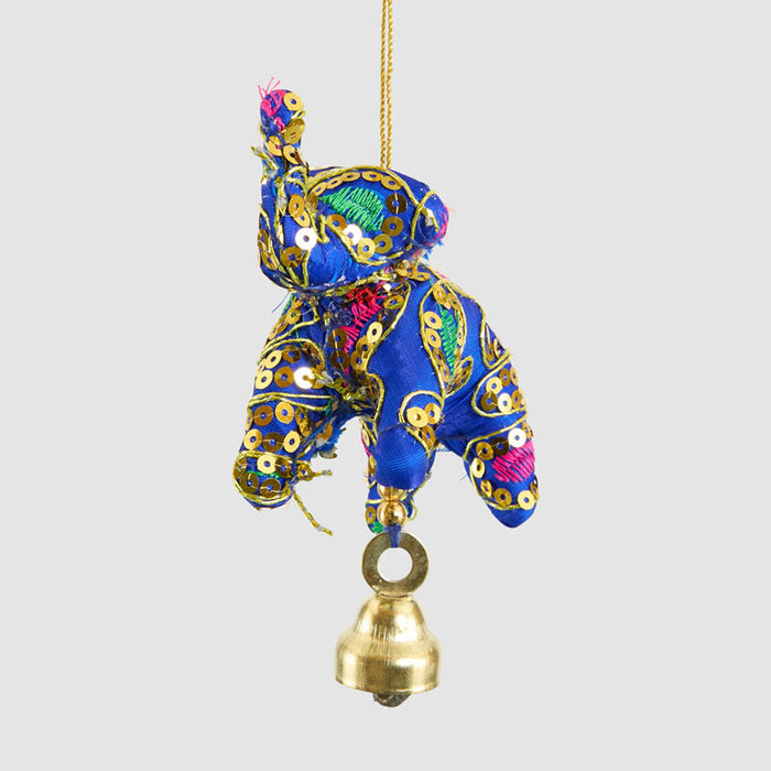Laila Elephant Decoration Dark Blue 6 pcs