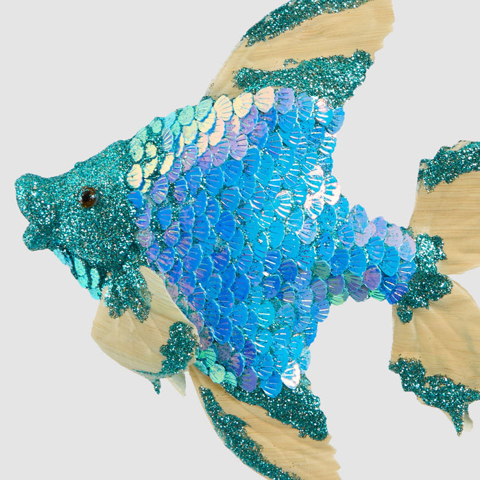 Fishy Tree Decoration Blue 2 pcs