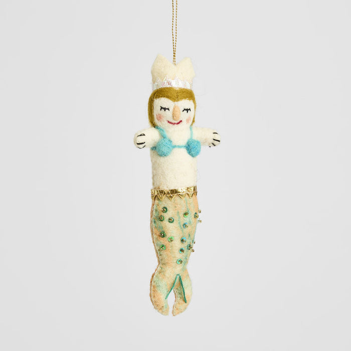 Felt Mermaid Hanging Decoration