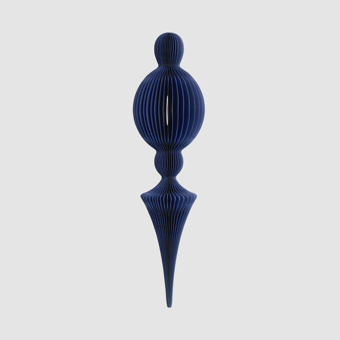 Paper Jousting Finial Decoration Blue