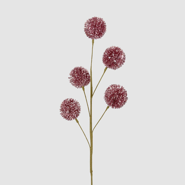 Glitter Pompom Spray Pink