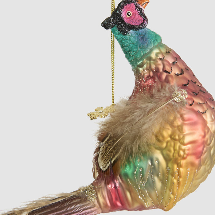 Festive Pheasant Decoration