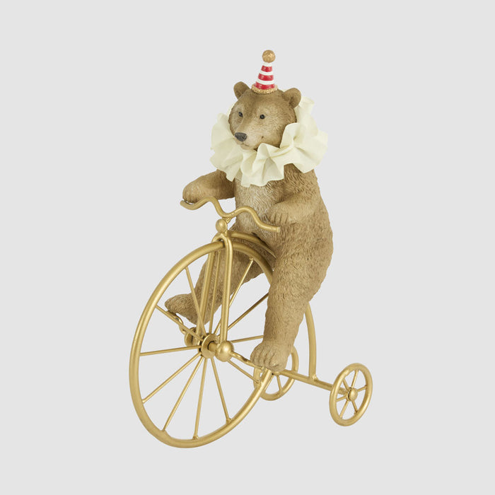 Bert the Circus Bear on Bicycle