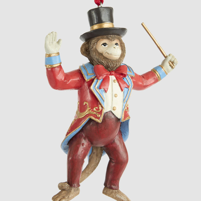Jingles Circus Monkey Magician Decoration