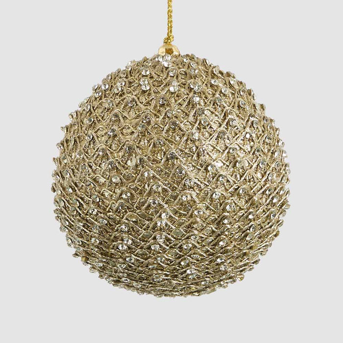Diamante Bauble Gold