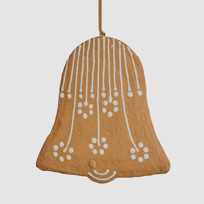 Mache Meander Gingerbread Bell