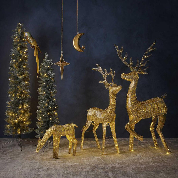 Golden Northern Star Decoration Small