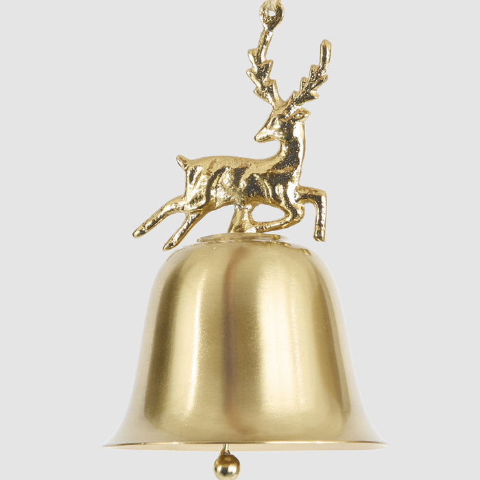 Reindeer Bell Tree Decoration 2 pcs