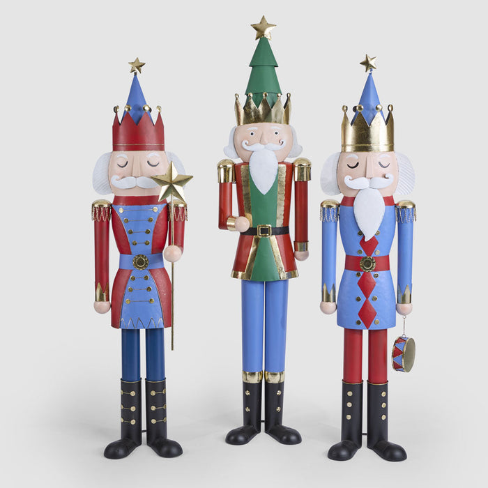 Antique Regal Nutcracker w. Festive Tree Crown