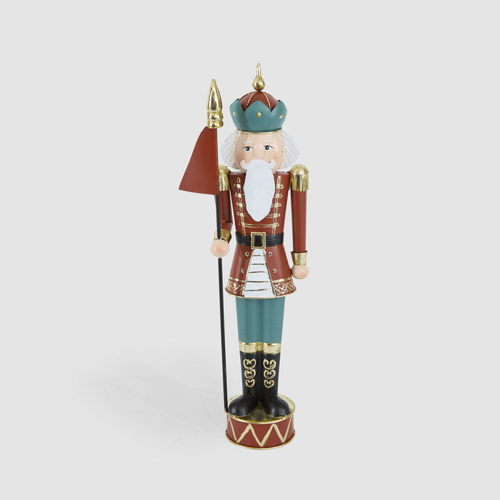 Antique Regal Nutcracker w. Flag