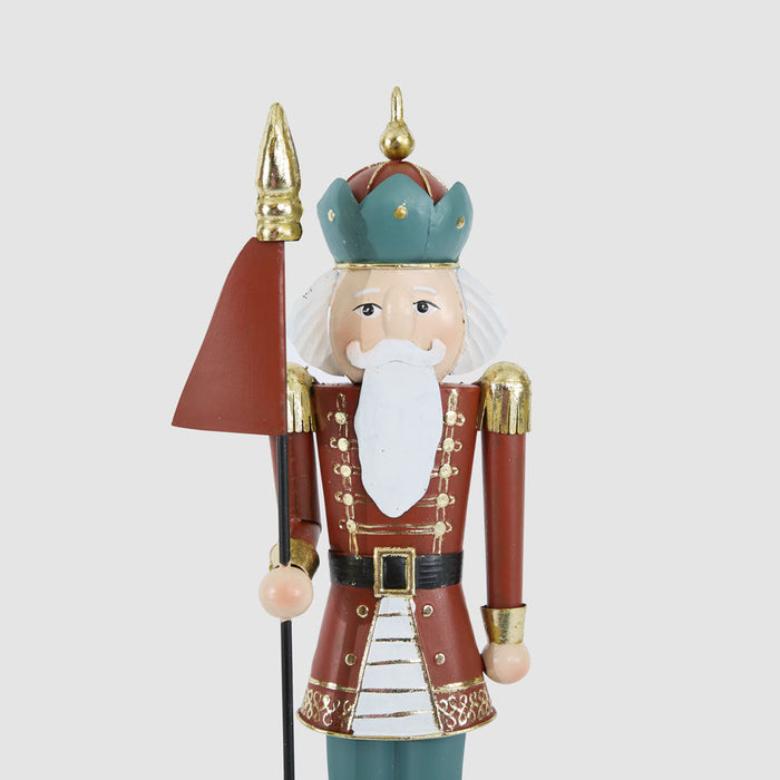 Antique Regal Nutcracker w. Flag