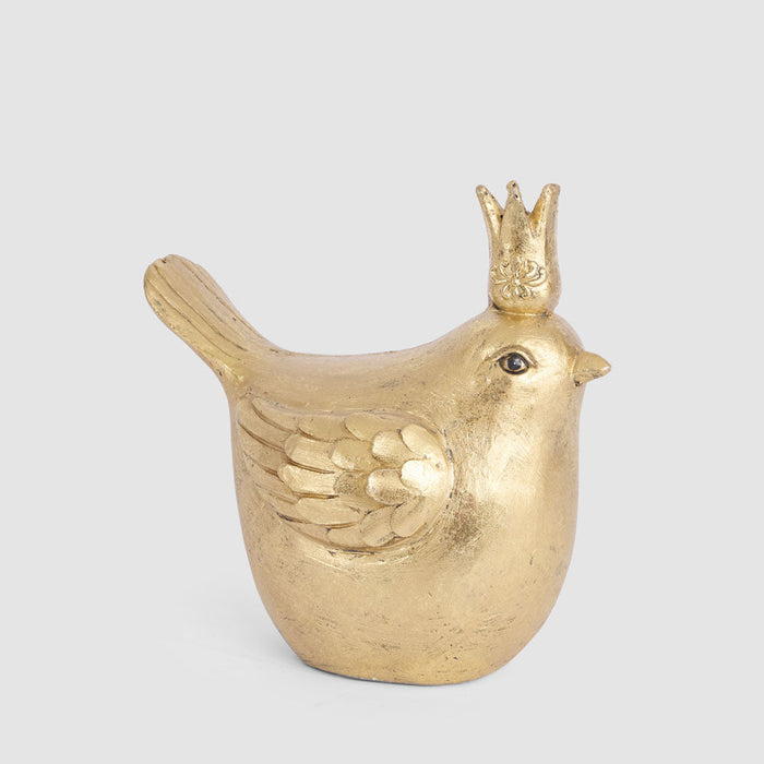 Wooden Golden Bird