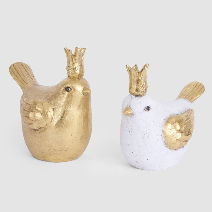 Wooden Golden Bird