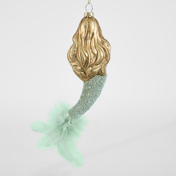 Sugarplum Mermaid Decoration Aquamarine