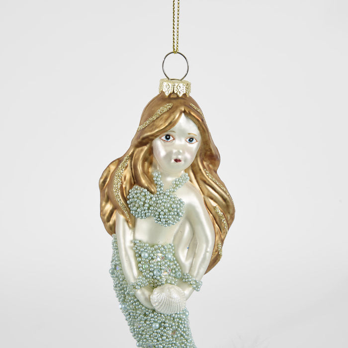 Sugarplum Mermaid Decoration Aquamarine