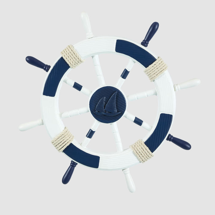 Ahoy! Nautical Captains Steering Wheel