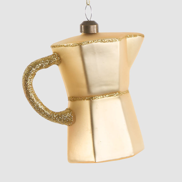 Ciao Bella Espresso Pot Decoration Gold