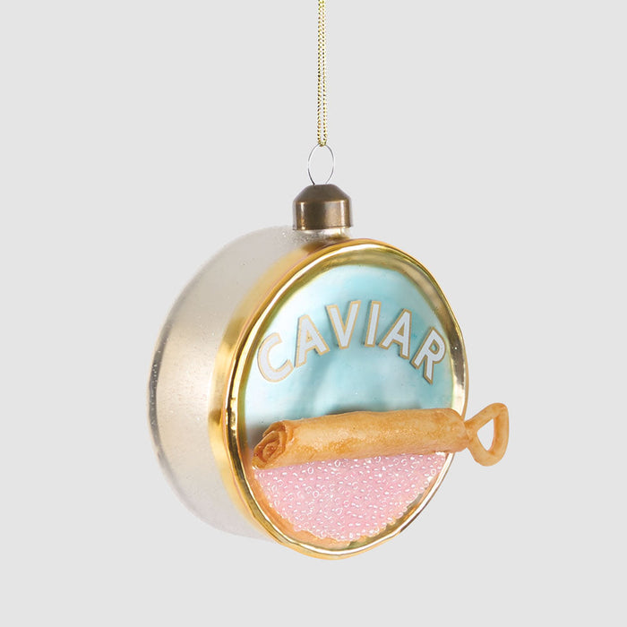 Caviar Glitter Glass Decoration