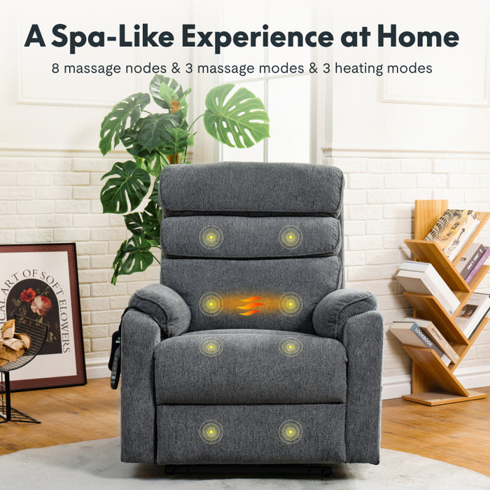 Flexispot - Power Lift Recliner w/ Headrest & Massage & Heat XL6