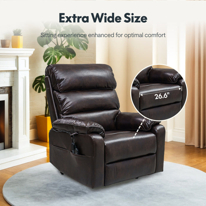 Flexispot - Power Lift Recliner w/ Headrest & Massage & Heat XL6