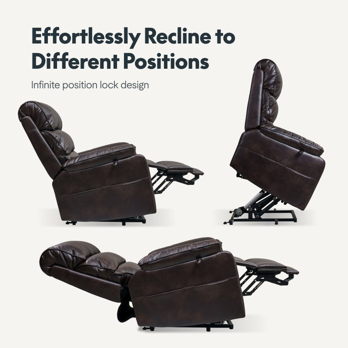 Flexispot - Power Lift Recliner w/ Headrest & Massage & Heat XL6