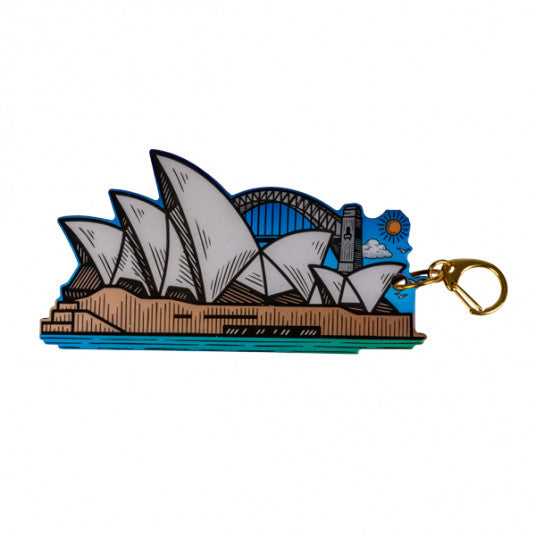 Sydney Opera House Bottle Opener with Keychain