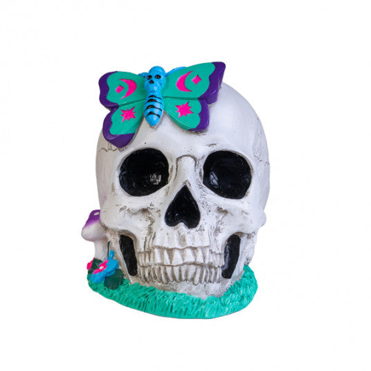Skull Garden Table Lamp