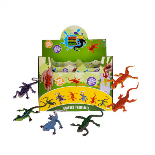 Colour changing  2pcs Lizards