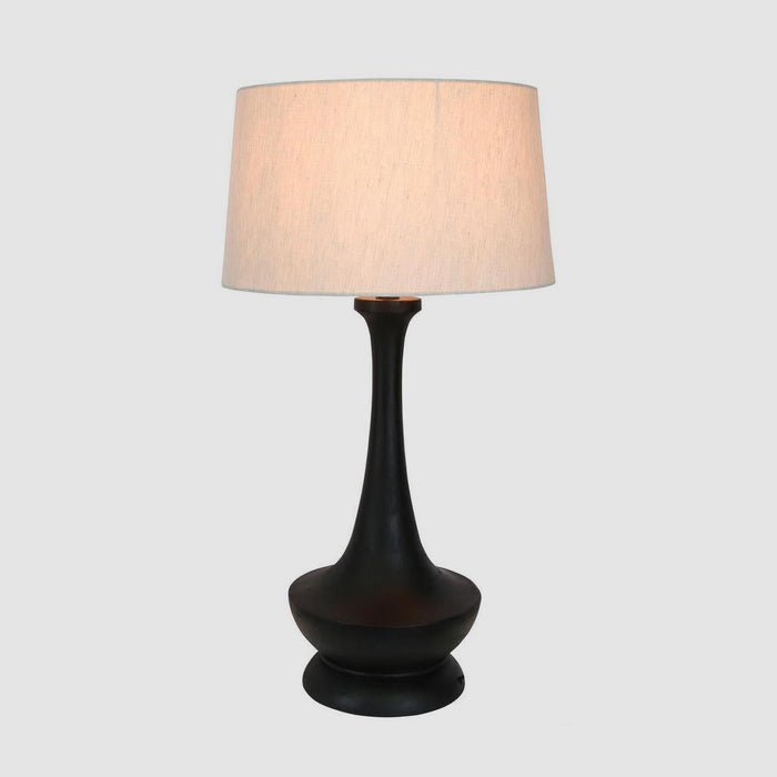 Peninsula Table Lamp Base Black- Base Only