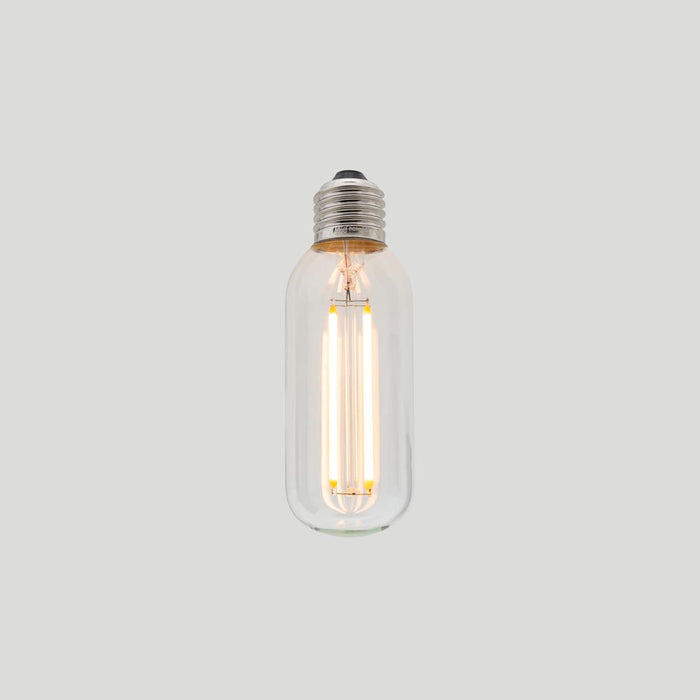 T45 Long LED Filament - Clear Glass - 4W E27 2200k