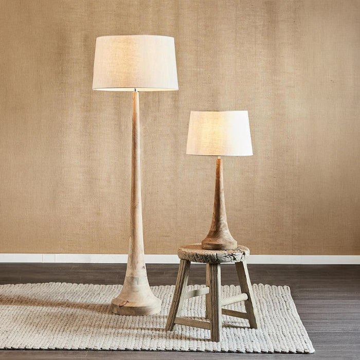 Lancia Table Lamp Base Small Light Natural- Base Only