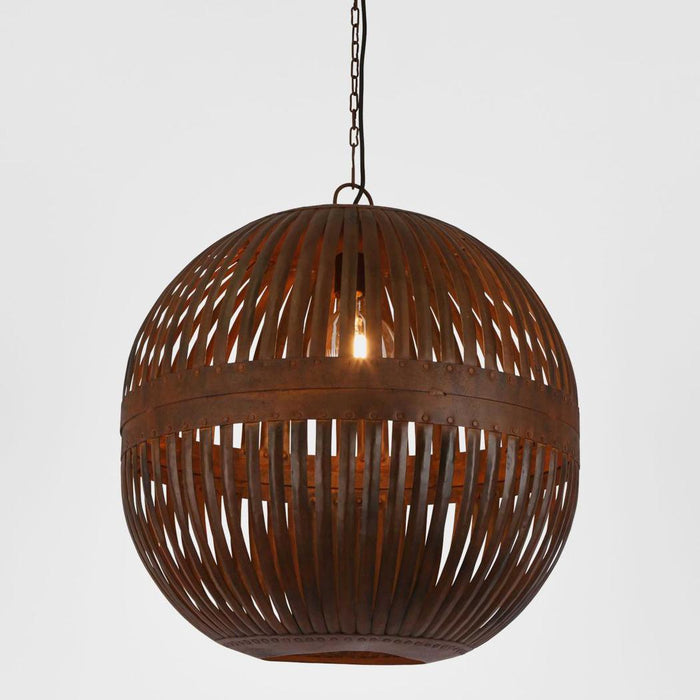 Esch Ball Ceiling Pendant Rust