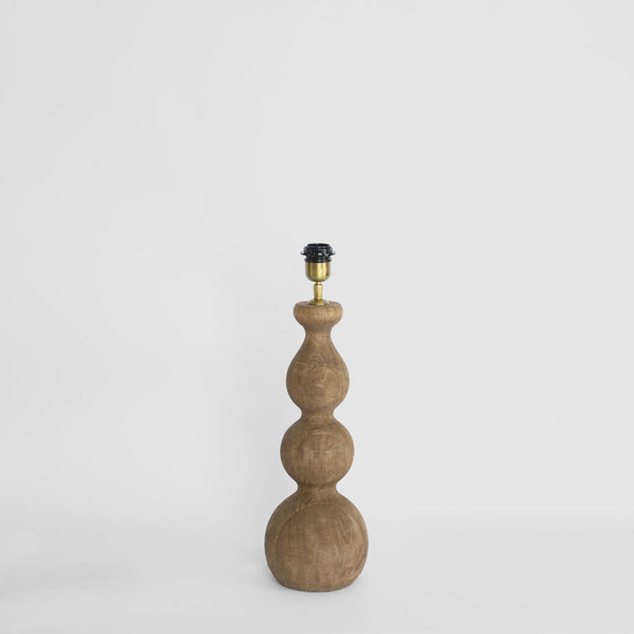 Pedra Table Lamp Base Brown - Base Only