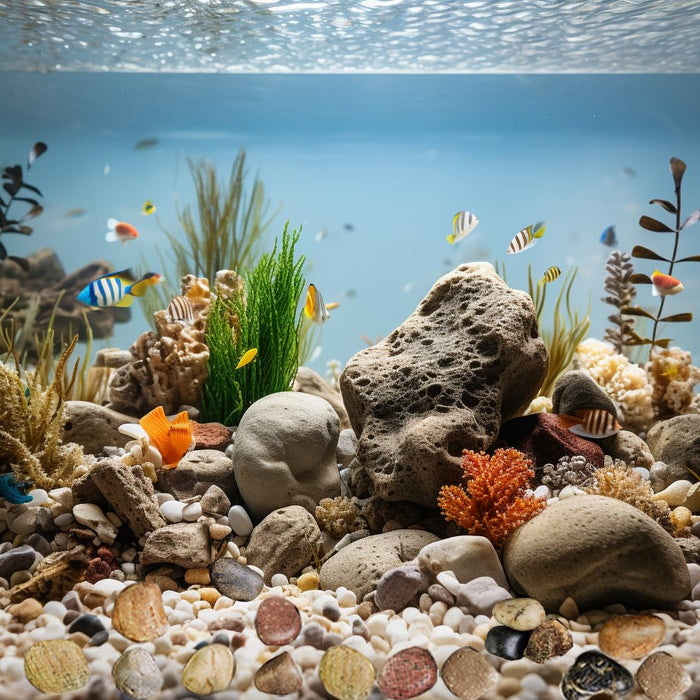 Garden Path Decorative Pebbles - Variety Packs for Landscaping and Gardening Black Pebbles White Pebbles