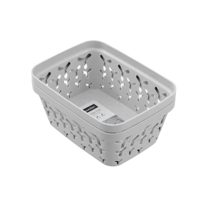 Boxsweden Boxsweden Star Organiser Tray 15.5X11.5X6.5Cm 2Pk Grey