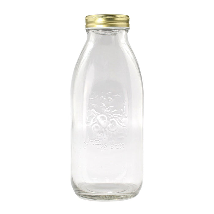 Lemon & Lime ROMA GLASS CONSERVE SAUCE BOTTLE 1L 9.5X9.5X22.5CM