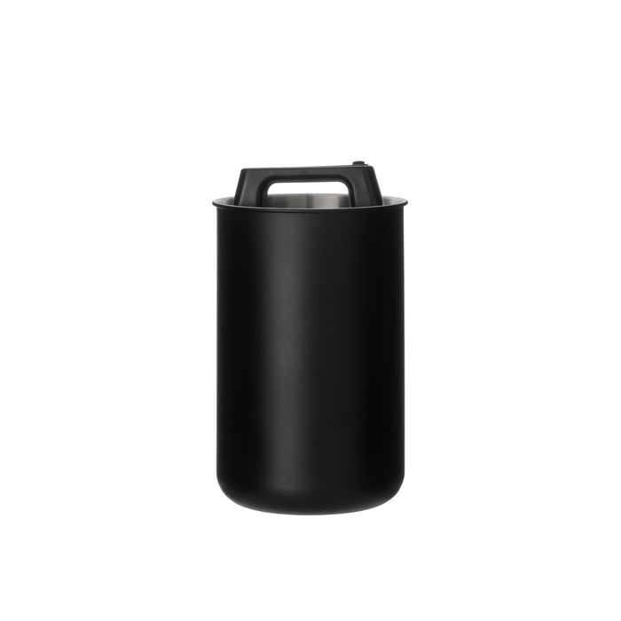 Leaf & Bean Airtight Stainless Steel Canister Black