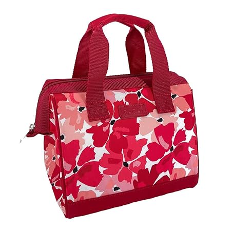 INS. STYLE 34 LUNCH BAG RED POPPIES