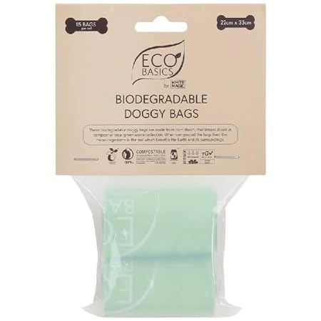 Biodegradable Doggy Bags 2 Rolls - (15Bags/Roll)