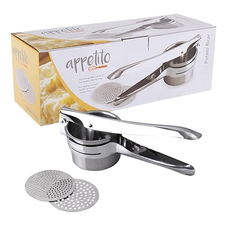 S/S & CHROME POTATO RICER