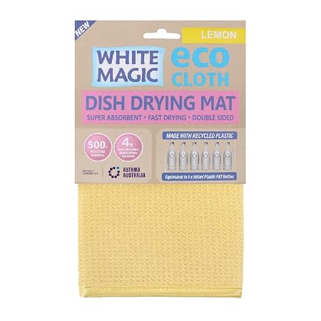 Dish Drying Mat Lemon