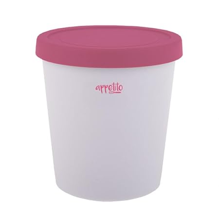 ROUND ICE CREAM TUB 1L PINK