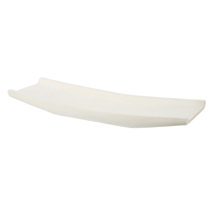 Amalfi Picton Timber Rectangular Tray White